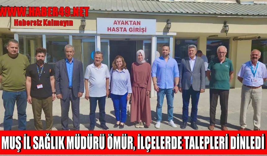 Muş’ta sağlık hizmetleri masaya yatırıldı