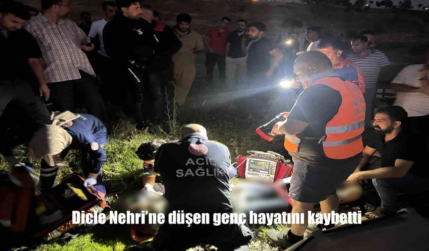 Dicle Nehri’nde Can Pazarı: Suya Düşen 29 Yaşındaki Genç Hayatını Kaybetti