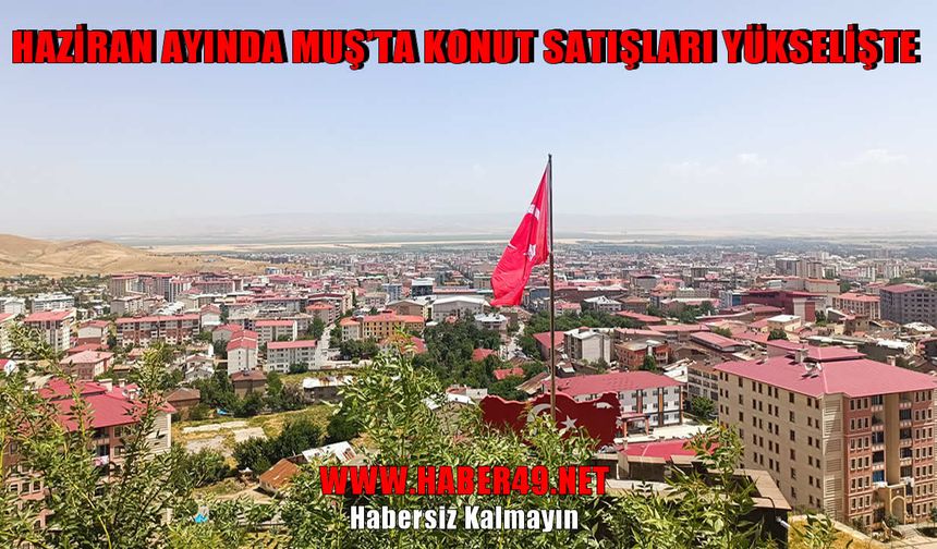 Muş’ta konut piyasası hareketlendi