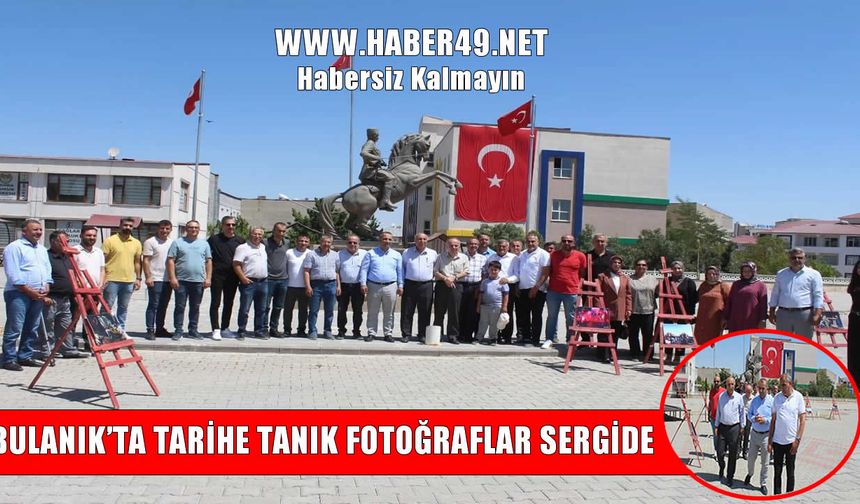 Bulanık Kent Meydanı’nda 15 Temmuz fotoğraf sergisi açıldı