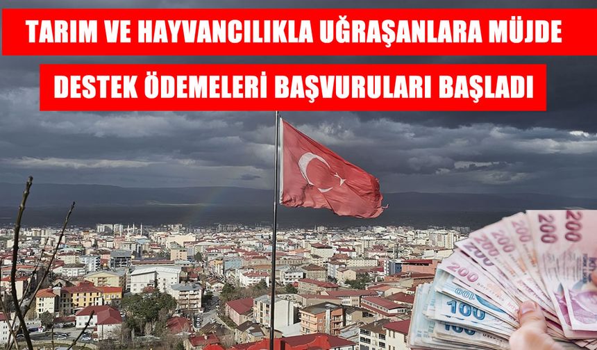 Muş’ta tarım ve hayvancılıkla uğraşanlara müjde: 2 milyar liralık destek başvuruları başladı