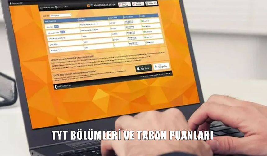 2025 TYT puanıyla hangi bölüme girebilirim? 150-290 puan aralığıyla tercih edilebilecek 2 ve 4 yıllık bölümler