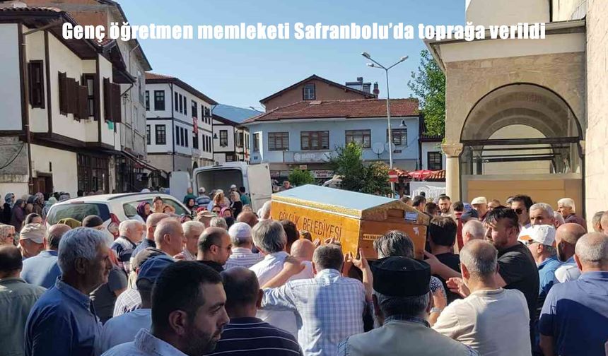 Kocaeli’nde ağacın altında kalarak hayatını kaybeden öğretmenin cenazesi memleketine getirildi