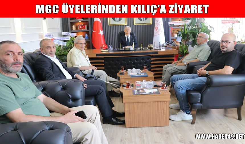 MGC üyeleriyle bir araya gelen GSB Müdürü Kılıç’tan ortak çalışma mesajı