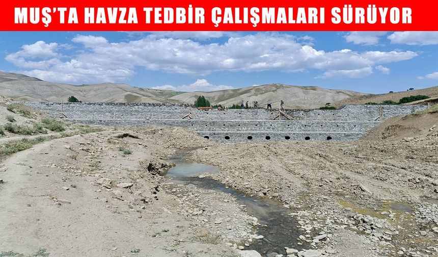 Korkut’ta havza tedbir çalışmaları devam ediyor
