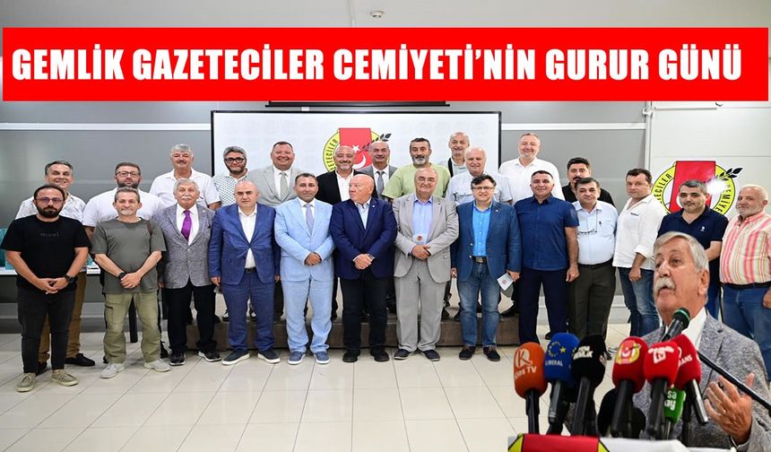 Gemlik Gazeteciler Cemiyeti, Marmara Gazeteciler Federasyonu'na katıldı
