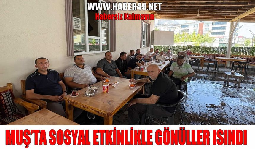 Muş’ta engelli bireyler için “Engelsiz Sohbetler” düzenlendi