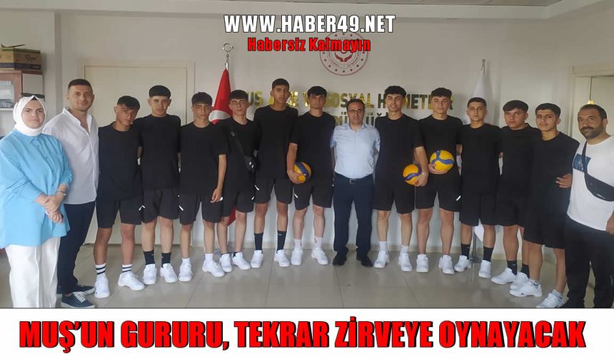 Muş’un şampiyon çocukları yeniden sahada
