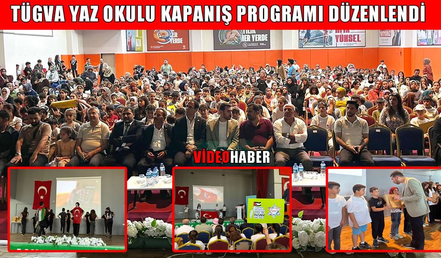 Bulanık’ta TÜGVA yaz okulu kapanış programı düzenlendi