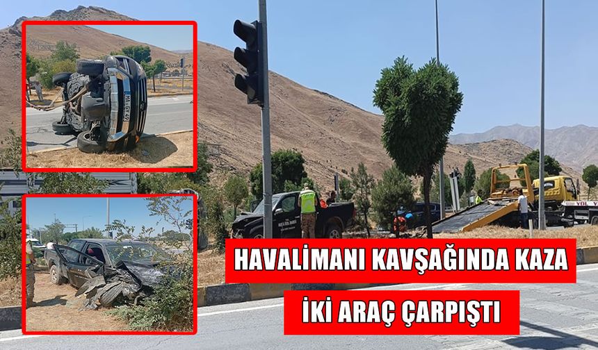 Muş’ta iki araç çarpıştı: Yaralılar var