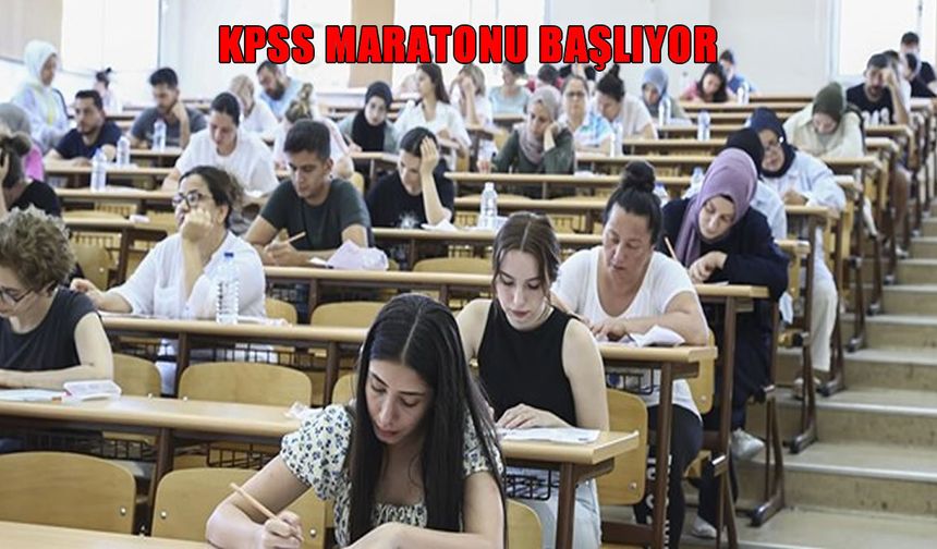 Sınav maratonu için geri sayım başladı