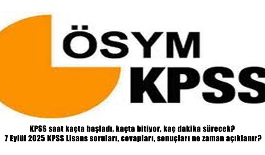 KPSS A Grubu 2025: Sınav Saatleri, Sorular, Cevaplar ve Sonuçlar Ne Zaman Açıklanacak?