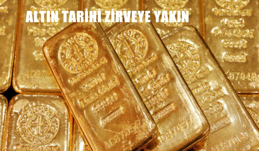 Altın Rekora Yakın: Küresel Piyasalarda Gözler Fed ve Enflasyon Verilerinde
