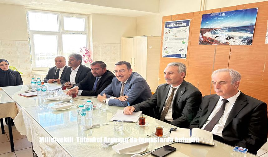 Milletvekili Bülent Tüfenkci Arguvan’da Yatırımları ve Hizmetleri Değerlendirdi