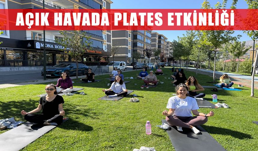 Muş’ta bir ilk: Bossfit GYM’den açık hava pilates etkinliği