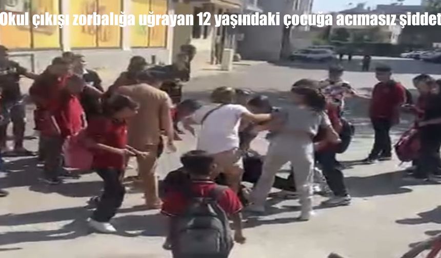 İzmir’de 12 yaşındaki çocuk, 10 kişilik grup tarafından darp edildi