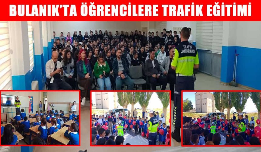 Muş’ta jandarmadan öğrencilere motosiklet güvenliği eğitimi