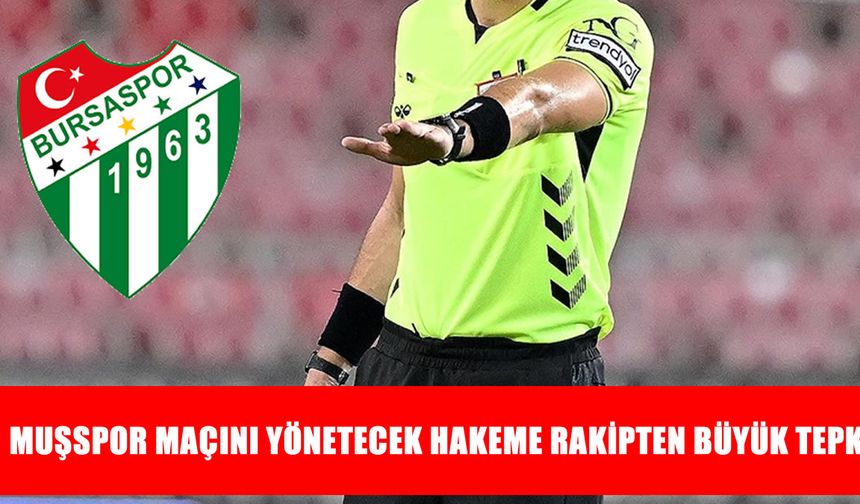 Muşspor’un rakibinden hakem atamasına tepki