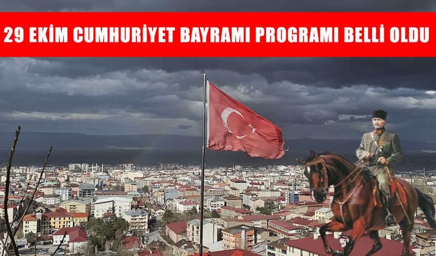 Muş’ta Cumhuriyet Bayramı kutlama programı belli oldu