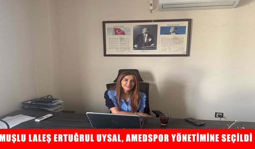 Amedspor yönetimine seçilen Muşlu Laleş Ertuğrul Uysal: Her şey büyük Amedspor için