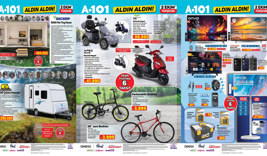 A101 2 Ekim 2025 Aktüel Ürünler: Dikiş Makinesi, Multi Blender, Dijital Termos ve Daha Fazlası Raflarda!