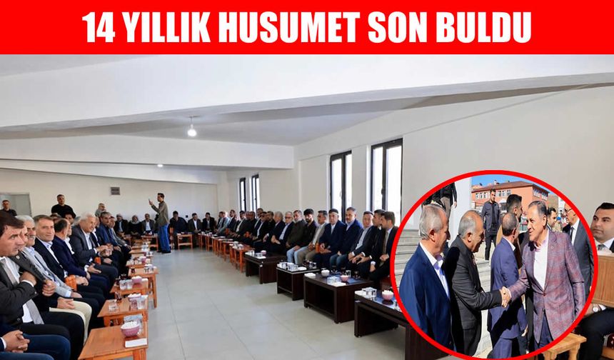 Bingöl ve Muş’un iki köklü ailesi 14 yıllık husumeti barışla noktaladı