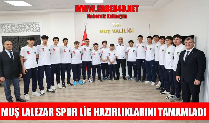 Muş Lalezar Spor, 2. Lig'de mücadeleye hazır