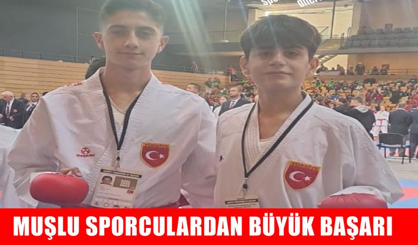 Muşlu karateciler Balkan Şampiyonası'nda
