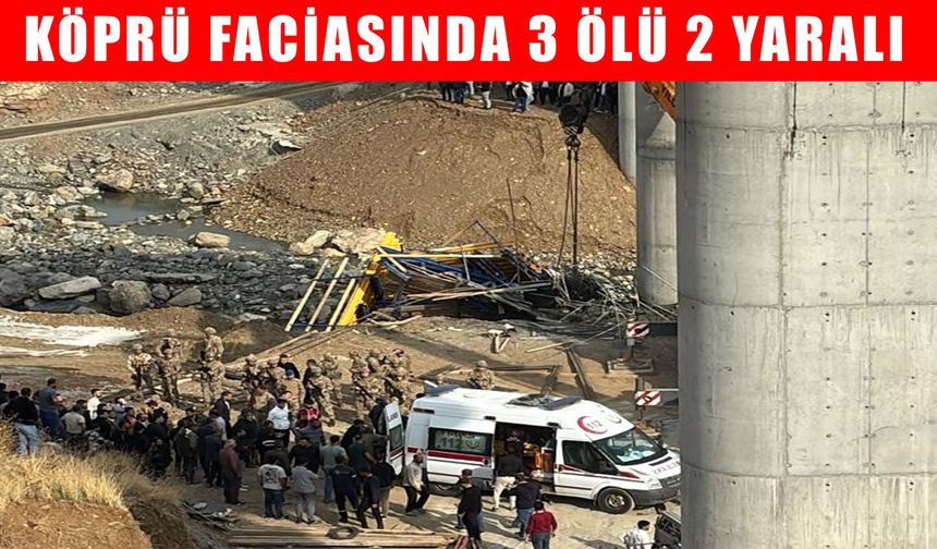 Muş-Kulp yolundaki köprü faciasında 3 kişi öldü, 2 kişi yaralandı