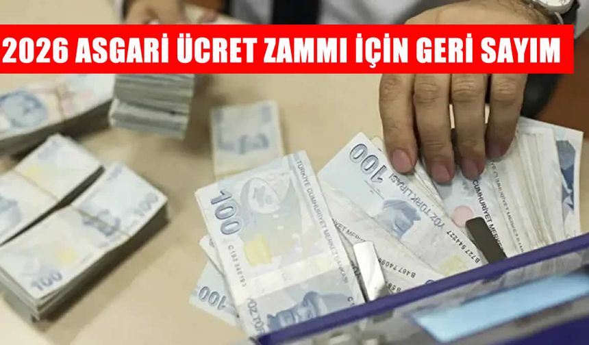 2026 asgari ücret zammı için geri sayım: Masada hangi oranlar var, çalışanları neler bekliyor?