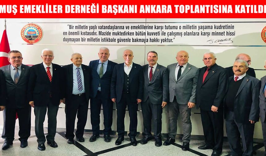 TÜED Başkanlar Kurulu Ankara'da toplandı