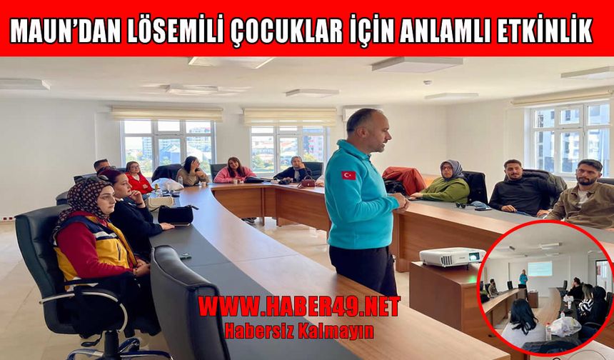 Muş’ta sağlık personeline KBRN eğitimi verildi