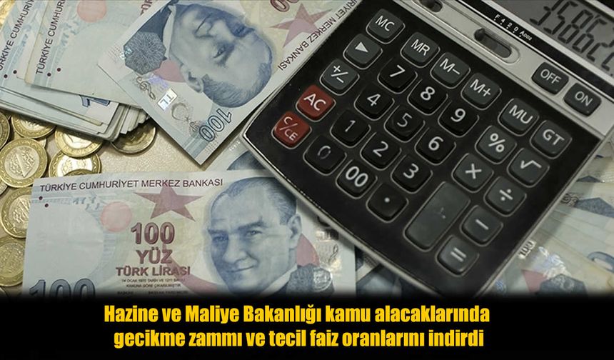 Vergi ve Kamu Borçlarında Yeni Dönem: Faiz Oranları Düşürüldü