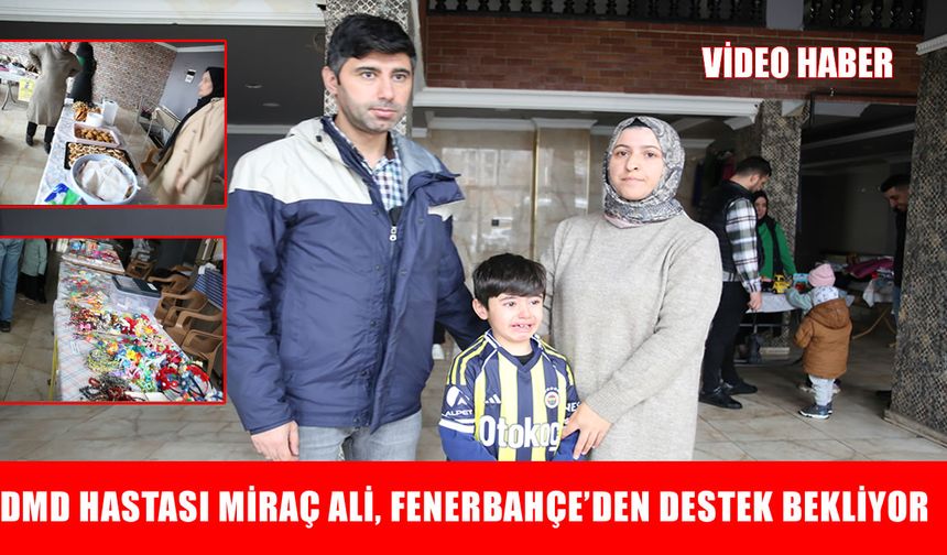 Muş’ta Miraç Ali için düzenlenen kermeste Fenerbahçe sevgisi öne çıktı