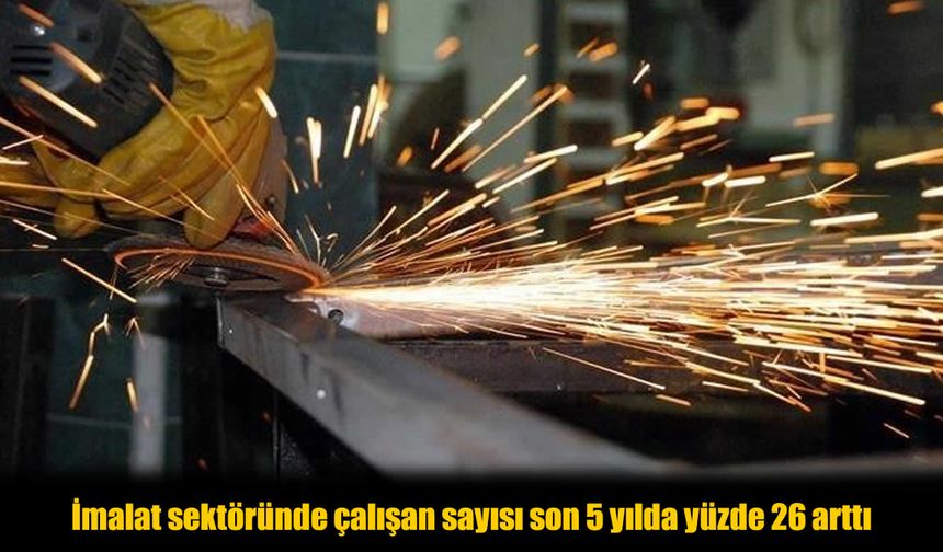 Gıdadan Teknolojiye: İmalat Sektörü Son 5 Yılda Nasıl Büyüdü?