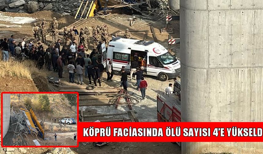 Muş-Kulp kara yolundaki köprü faciasında can kaybı 4’e yükseldi