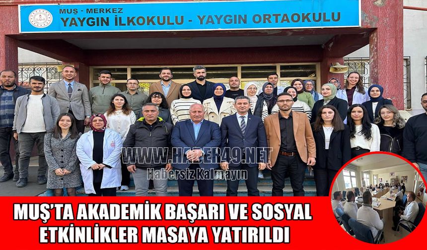 Muş İl Milli Eğitim Müdürü Altay, eğitim sürecini güçlendirmek için sahada