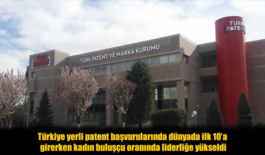 Türkiye, Dünya Patent Sıralamasında İlk 10’a Girdi; Kadın Girişimciler Zirvede