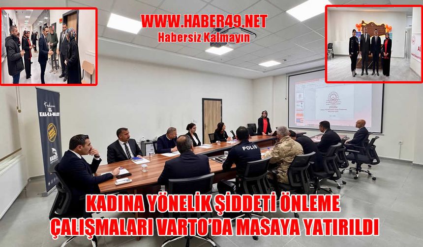 Varto’da şiddete karşı toplumsal farkındalık adımları atıldı