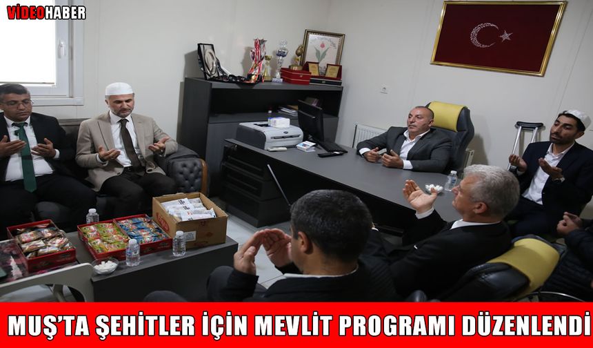 Muş şehitlerine ağlıyor: 20 asker için mevlit okutuldu