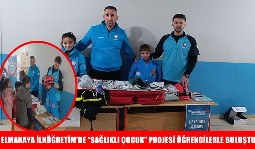 Muş'ta “Sağlıklı Çocuk, Sağlıklı Gelecek” projesi Elmakaya İlköğretim Okulu’nda uygulandı