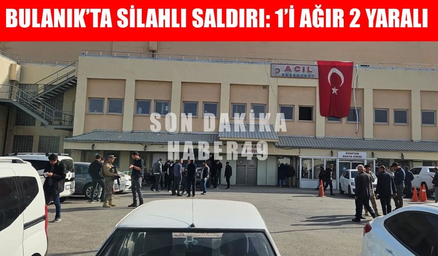 Bulanık’ta iki kardeşe silahlı saldırı!