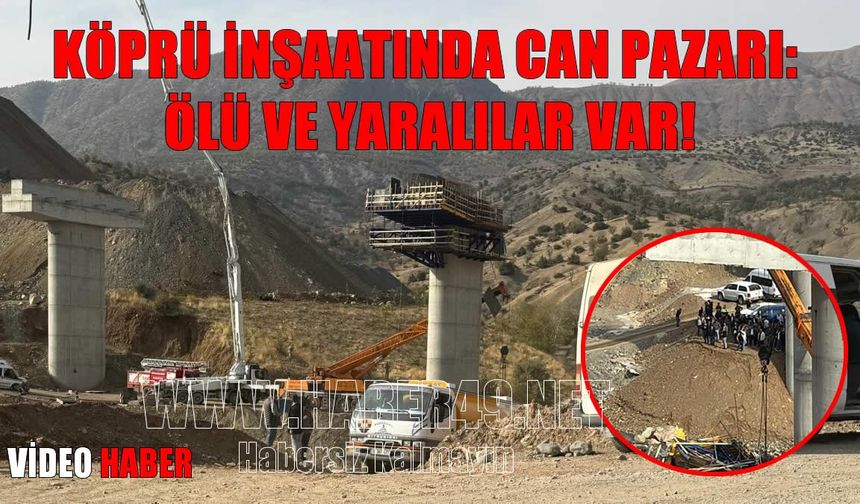 Muş-Kulp yolunda köprü ayağı çöktü: Ölü ve yaralılar var