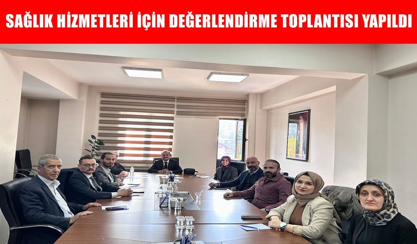 Muş’ta başhekimler toplantısı gerçekleşti