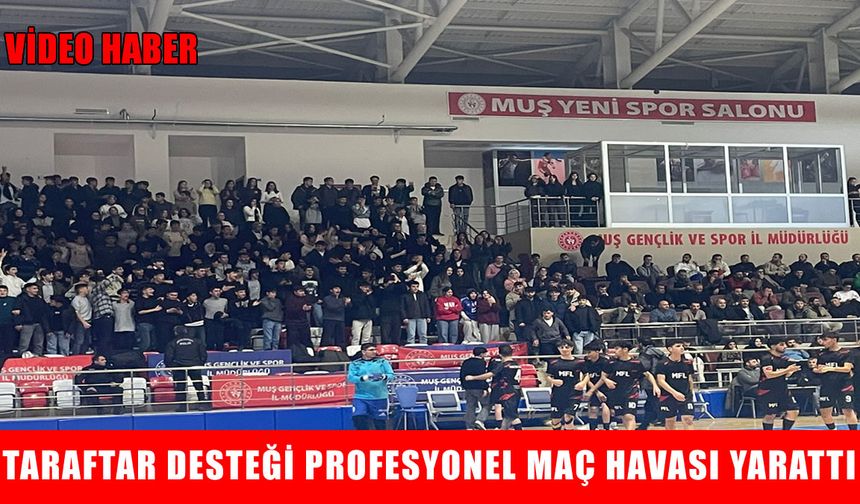Futsal heyecanı sona erdi: Şampiyon Muş Spor Lisesi
