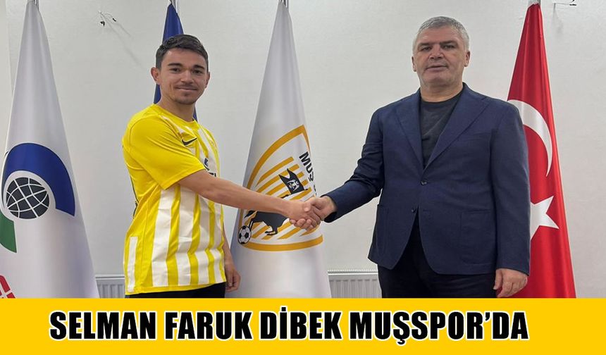 Muşspor'dan bir transfer daha