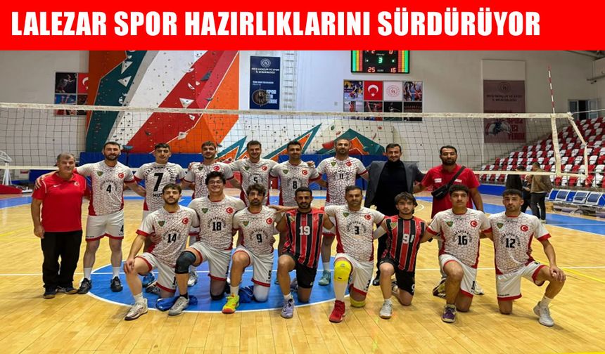 Muş Lalezarspor, play-off yolunda hazırlıklarını sürdürüyor