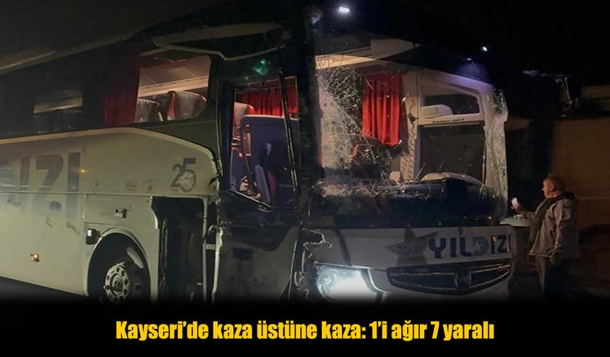 Kayseri’de Feci Zincirleme Kaza: 1’i Ağır 7 Yaralı