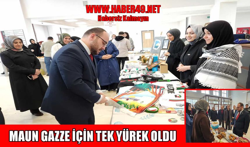 MAUN'dan Gazze için dayanışma seferberliği