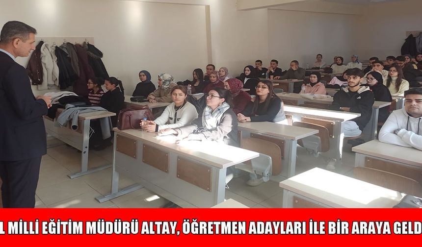 Muş’ta öğretmen adayları için seminer düzenlendi